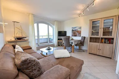 Image de 2-zimmer Appartement im 2. og im Haus Deichgraf mit Blick Richtung Nordsee