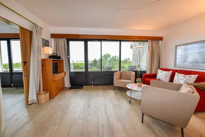 Image de 2-zimmer mit Sicht auf den Weltschifffahrtsweg und Eigenem Strandkorb