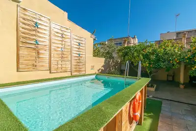 Image de Juniper (Inca) - Cozy town house with above ground pool in the center of Mallorca. Free Wi