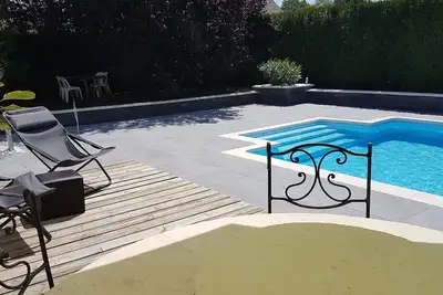 Image de Gîte 3 épis au calme 8 personnes avec piscine privative