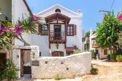 Image de Charme 2 Chambre maison traditionnelle dans la vieille ville de Kalkan