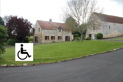 Gîte Larose de 4 personnes (accessible) à deux pas de la Suisse Normande!