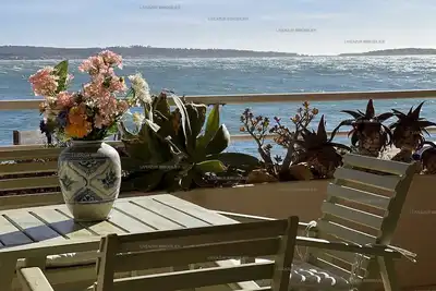 Image de Appartement bord de mer tout Ă pied plage et port avec terrasse vue mer pour 5