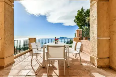 Image de Maison de vacances moderne et intime  avec piscine communale à Altea, Costa Blanca, Espagne pour 6 personnes