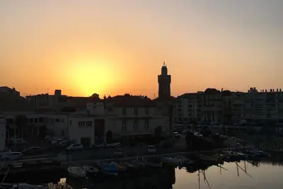 The mythical canals of Sete, exceptional view!