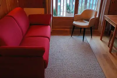 Image de Studio 4 personnes - proximité centre, skibus 50m, quartier Tmb