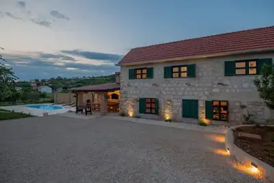 Image de Maison de vacances Glavina Donja pour 1 - 8 personnes avec 3 chambres Ă coucher - Maison de vacances