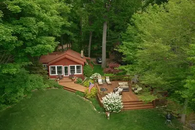 Image de OakBluff Cottage, Secluded Lake Michigan Waterfront Fennville, Mi.