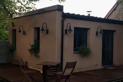 Image de Gîte calme et accueillant et son Spa Norvégien chauffé au feu de bois
