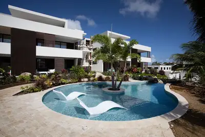 Image de Jan Sofat Lux 09, ground floor apartment with shared pool