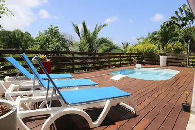 Image de Villa Mascotte proche Bas du Fort avec piscine