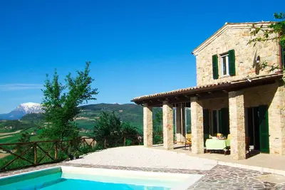 Image de Villa Spectacular View, Private Pool, Medieval Village, Sibillini, Fermo Valley