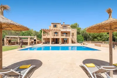 Image de Calme dans la Villa Sa Estepa pour 10 pax, à 5 min de la mer