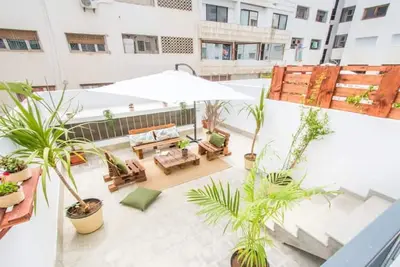 🌴Jungle Style 1 Br +Stunning Patio - Rabat Agdal