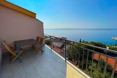 Image de Appartement de vacances Dramalj pour 1 - 4 personnes avec 1 chambre à coucher - Appartement de vacan