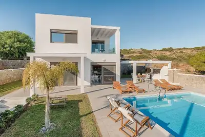 Image de Maison de vacances Kiotari pour 1 - 6 personnes avec 3 chambres à coucher - Maison de vacances