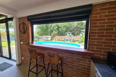 Image de L'Ara T2 de 52m² vue piscine - Rte des plages