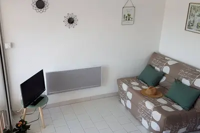 Appartement climatisé avec loggia, parking privé et proche plage à Sète