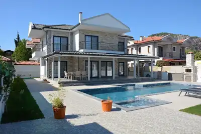 Image de Luxurious Beautiful 4 Bedroom Private Pool Villa In Dalyan Gulpinar Best Area! !