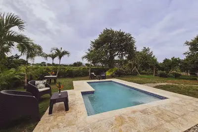 Comfortable Villa walking beach distance