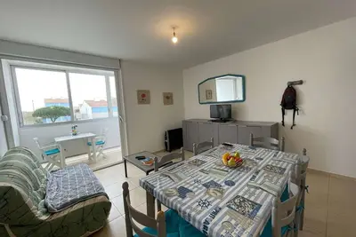 Image de Appartement 3 pièces avec balcon, parking privé et 6 couchages - Saint-Hilaire-de-Riez
