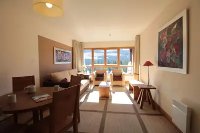 Image de Modern furnished apartment with beautiful views at the slopes (ski-in ski-out)