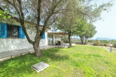 Image de Maison \"Villa singola con vista mare\", avec vue sur la mer, jardin et climatisation