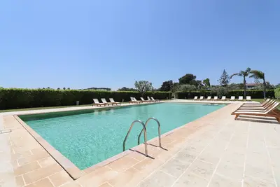 Image de Maison de vacances Casa Primus Torre Santo Stefano près de la mer avec piscine partagée
