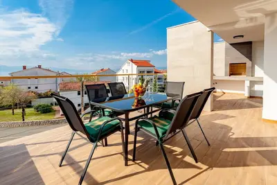 Image de Appartement de vacances Milohnici pour 1 - 6 personnes avec 3 chambres à coucher - Appartement de va