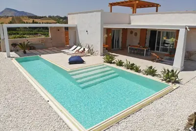 Image de Maison de vacances Alcamo Marina pour 1 - 4 personnes avec 2 chambres Ă coucher - Maison de vacances