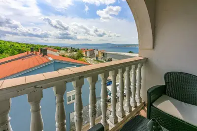 Image de Appartement de vacances Crikvenica pour 2 - 5 personnes avec 2 chambres à coucher - Appartement de v
