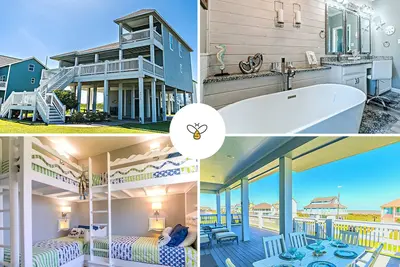 Image de Salt & Lime - Classy Gated Beach Home Crystal Beach