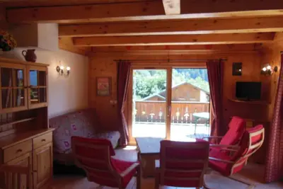 Image de Terrasse, parking, télévision, 130m², Champagny-en-Vanoise