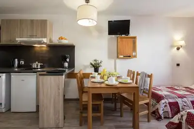Image de Balcon, télévision, casier à ski, 27m², Méribel-Mottaret