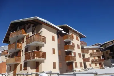 Image de Terrasse, télévision, casier à ski, 25m², Aussois
