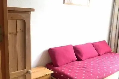 Image de À 50m des pistes de ski, 4ème étage, balcon, télévision, 30m², Val Thorens