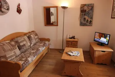 Image de 10m du centre station, 6ème étage, balcon, télévision, 35m², Val Thorens