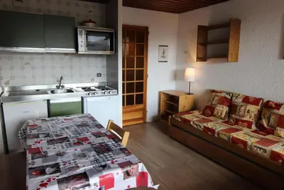 Image de 200m du centre station, 7ème étage, balcon, télévision, 27m², Val Thorens