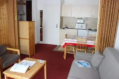 Image de 200m du centre station, 6ème étage, balcon, télévision, 35m², Val Thorens