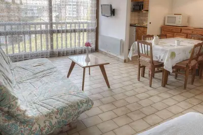 150m du centre station, 3ème étage, vue montagne, télévision, 25m², Serre Chevalier