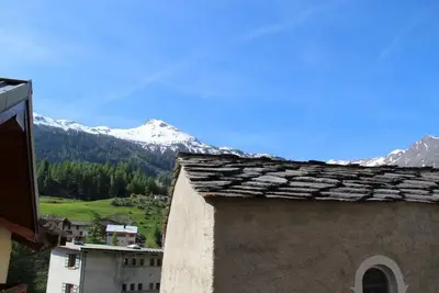 Image de À 300m des remontées, 1er étage, balcon, télévision, casier à ski, 25m², Val Cenis