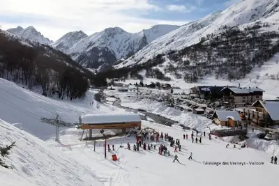 Image de 1er étage, balcon, parking, casier à ski, 25m², Valloire