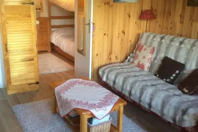 Image de 100m des commerces, 2ème étage, balcon, parking, télévision, casier à ski, 30m², Valloire