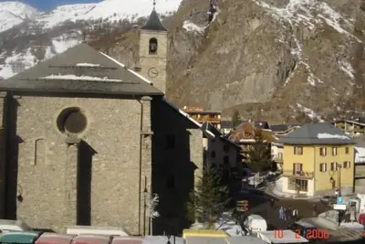 Image de À 140m des pistes de ski, 3ème étage, télévision, 25m², Valloire