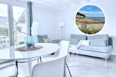 Image de Cocon tout confort rénové 400m plage-piscine-wifi