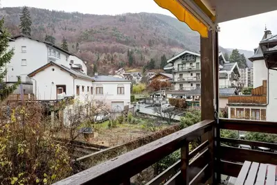 Image de 150m du centre station, 2ème étage, balcon, télévision, 66m², Brides Les Bains