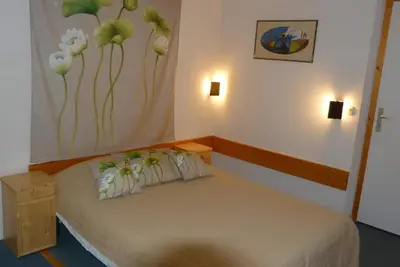 Image de 200m du centre station, 3ème étage, balcon, télévision, casier à ski, 39m², Les Arcs