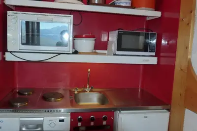 50m du centre station, 3ème étage, vue vallée, télévision, 33m², Les Arcs