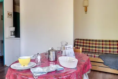 Image de Wifi, pied des pistes de ski, 5ème étage, balcon, télévision, 32m², Les Menuires