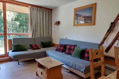 Image de 8ème étage, vue montagne, télévision, 40m², Les Arcs